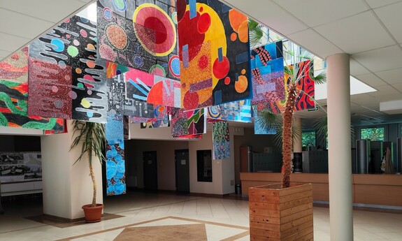 Malarstwo w atrium