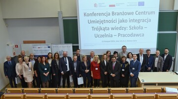 Konferencja naukowo-branżowa pt.: „Branżowe Centrum Umiejętności jako integracja Trójkąta wiedzy: Szkoła – Uczelnia – Pracodawca”