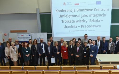 Konferencja naukowo-branżowa pt.: „Branżowe Centrum Umiejętności jako integracja Trójkąta wiedzy: Szkoła – Uczelnia – Pracodawca”,